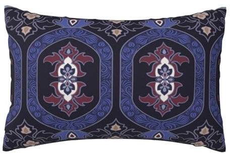 Kissenbezug 40x60 cm 2er Set Herbst Deko Kissen Abstrakt, Pakistanisch Kissenbezug, Rechteckig Kissenbezüge, Weicher Sofakissen, Kissenhülle Herbst, Zier Kissen Aesthetic, Couch Deko Schlafzimme,J659