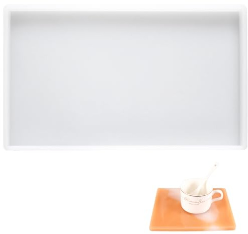 Rettangolo Grandi Stampi in Silicone per Resina 25x15 cm