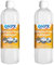 Onyx - Déboucheur Ménager - Pour Déboucher les canalisations - Lavabos, Eviers, Baignoires - Fabrication Française - 1L (Lot de 2)