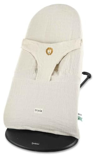 Trixie - Schutzhülle kompatibel mit Babybjörn Babywippe aus Bio-Baumwolle (Mr. Lion)