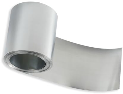 CXGBQSJ Lamina Zinco Lamina Zinco Puro Alta purezza Lamina Metallo Spessore 0,1-2 mm x 100 x 150 mm per Laboratorio scientifico Fai da Te Artigianato Lavorazione dei Metalli,A,0.05x100x100mm