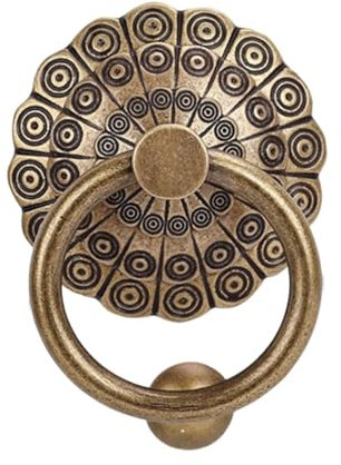 FLCPJGV Poignée de Porte En Laiton pour Portail, Traction de Vintage pour Structures En Bois, Couleur Bronze