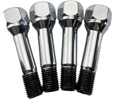 BASPHHH écrou Jante Compatible avec Maserati 247702 Ensemble d'écrous de Roue et de boulons de Goujon de Jante 247702