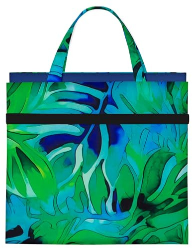 DOMAREX XXL Strandmatte - 180x50x2 cm - Dicke & Faltbare Strandliege für Steinstrand & Sand - Wasserdicht, Groß, Robust & Bequem - Perfekt für Outdoor & Reisen - Blue Passion
