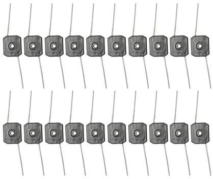 AOIUU Adatto for tagliabordi elettrici con Filo da 150 mm for Accessori da Giardino, 5, 10, 20 Pezzi di Testina for tagliabordi(20Pcs)