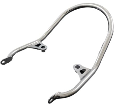 Powersports Luggage Racks Compatible With Kawasaki For Z900RS 2018 2019 2020 2021 2022 2023 2024 2025 Tandem Grab Bar For Long Tail Cowl Rear Passenger Pillion Luggage Rack(Chrome)