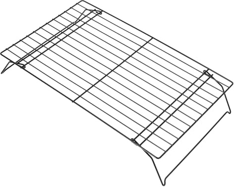 HEMOTON Rejilla Metálica Plegable para Enfriar y Hornear Soporte Resistente para Pastelería y Repostería Rejilla Grande para Tartas y Bandejas de Horno