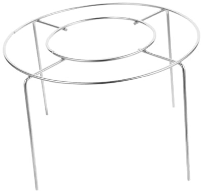 GRIRIW Edelstahl Kuchen Abkühlgitter Stabiles Backgitter mit Rutschfestem Design Langlebiger Kühlhalter für Gleichmäßiges Auskühlen von Torten und Gebäck Platzsparend und Einfach zu