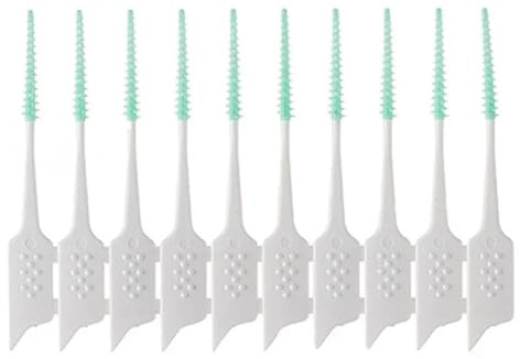 Interdentalborstar och tandtrådspinnar, Interdentalborste Silikon 4,8-5cm 150 St(150pcs)