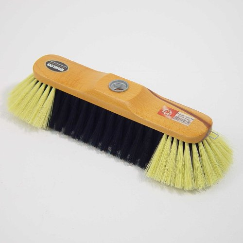 Zimmerbesen Holz Rosshaar-Mischung Besenkopf mit Schraubgewinde Besen