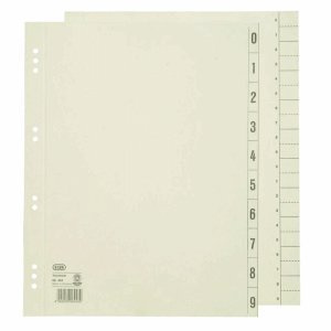 Elba 100 x Trennblatt A4 Kraftkarton (RC) 230 g/qm Chamois