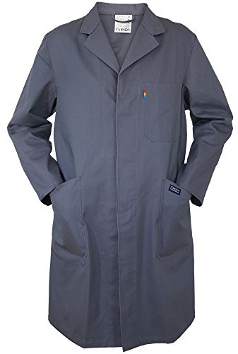 Carson Classic Workwear Carson Arbeitsmantel aus Reiner Baumwolle, 1 Stück, 50, grau, KTH741,GR