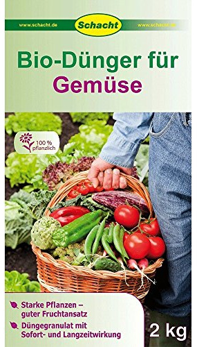 SCHACHT BIO-Dünger für Gemüse, Gemüsedünger 2 kg