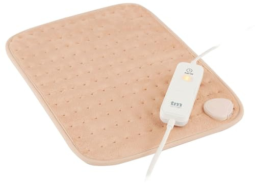 TM Electron TMHEP110 - Almohadilla Eléctrica con 3 niveles de temperatura, apagado automático y funda de algodón