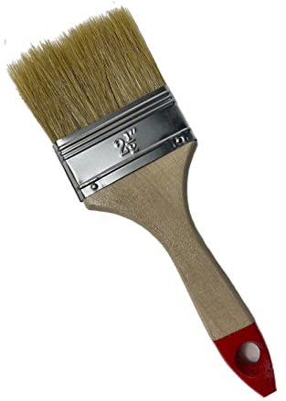 24x Lackierpinsel Lasuren 63mm Maler Pinsel Flachpinsel Chinaborste