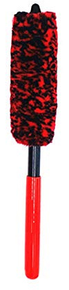 GEQIAN Premium Felgenbürsten-Set Auto Felgen Reinigungsbürste - Original Wheel Woolies Brush Stick Tire Woolie Woolie Wand Motorwäsche Reinigungswerkzeug