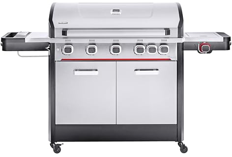 Barbecue au gaz en inox 5 brûleurs Byron