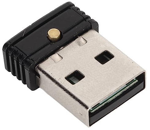 Pyhodi Mouse Jiggler Mover, Mini Mouse Shaker, Porta USB Non Rilevabile per Computer Portatile, Mantiene Il PC Sveglio, Impedisce al Laptop di Entrare in modalità Sospensione, Adatto (Nero)