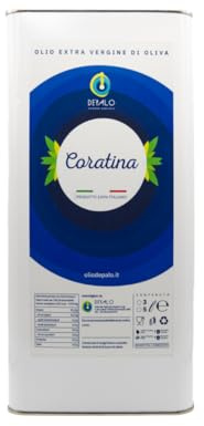 Olio Depalo – Olio Extravergine Di Oliva Pugliese – Raccolta 2025/26 - Lattina Da 5 Litri – Olio Evo Italiano Estratto Da Olive Di Coratina – Gusto Deciso