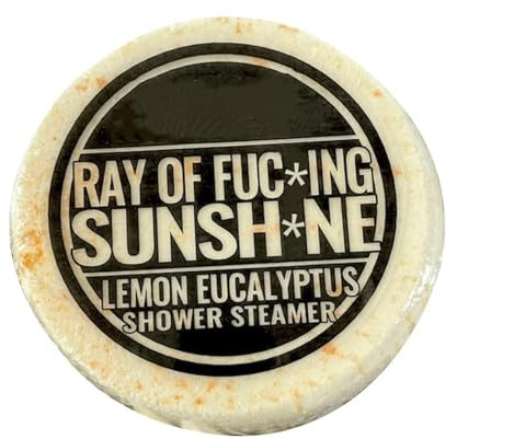 Set regalo da 6 pezzi per aromaterapia, vaporiere per doccia, aromaterapia, spa, relax e cura di sé, regali per amiche (limone)