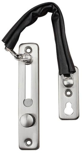 Stainless Steel Door Chain Safety Door Chain Security Door Lock Security Internal Door Limiter for Home Apartment Hotel Bedroom Privacy and Safety Chain Lock