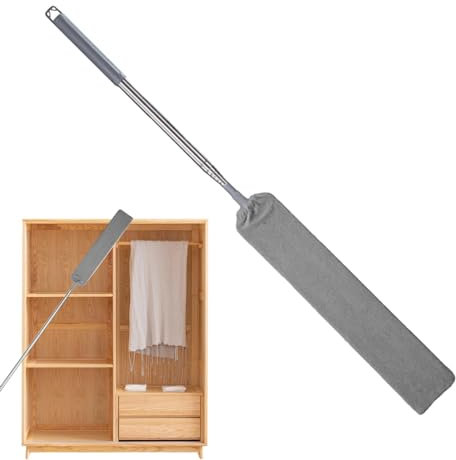 Joint Fibre Brush, Fibre Dust Brush - Joint Vacuum Cleaner, Fibre Cleaning Brush, Telescopic, Household Furniture Dust Remover, Flexible Detail Brush for Bedroom, Study, Living Room