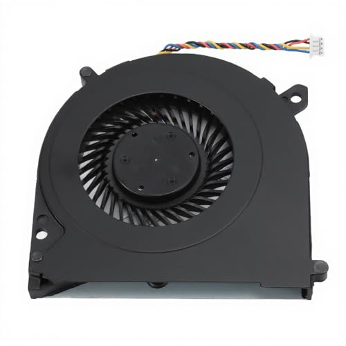 Replacement Fan for Elitebook 740 745 755 840 850 855 ZBook 14 G1 G2 730792‑001 CPU Cooling Fan with 4 Pin Power Connector, Laptop Internal Cooling Fan