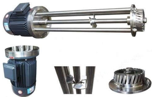 Cabeza emulsionante del emulsionante BRH2-100 del dispersor de la máquina del Mezclador del Alto Esquileo 2.2KW