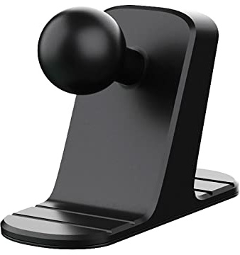 Soporte para teléfono de coche, soporte para teléfono de coche, soporte de teléfono de 17 mm, base de cabeza de bola, soporte para tablero, apto para la mayoría de teléfonos inteligentes