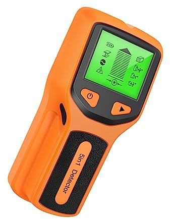 Gadpiparty Mural et Scanner pour Métaux et Bois avec Écran Lcd, Capteur Électronique Précis, pour Rénovation Domestique, 1 Unité, Usage Intérieur