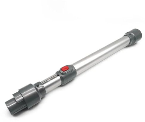 Replace The Vacuum Cleaner Telescopic Rod,Compatible For Dyson， V7 V8 V10 V11 V15 Straight Pipe Bar Quick Release Stick Wand Tube Vacuum Cleaner(Gray telescopic rod)