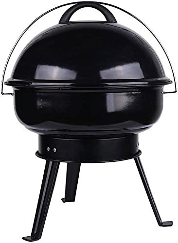 Charcoal Grill, with Foldable Stove Legs Round Grill, for Outdoor BBQ Picnic