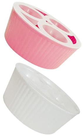 HIAKDOFT 2stücke Hydroponische Pflanztöpfe Für Tulpen Und Narzissen-zwiebeln Mit Wasserstandsanzeiger Blumentöpfe Für Indoor-Garten Stabil Und rutschfest