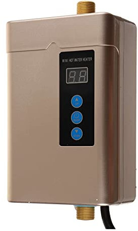 Chauffe-eau pour salle de bain 4000/3000W chauffe-eau électrique mini-réservoir chauffe-eau instantané salle de bain douche chauffé robinet de cuisine évier robinet Thermostat chauffage Hôpitaux, écol