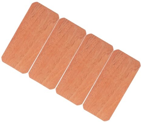 DEARMAMY 4pcs Spanish Cedar Sheets for Cigar Humidor, Wooden Dividers for Cigar Storage, High Efficiency Humidification, Home and Bar Accessory