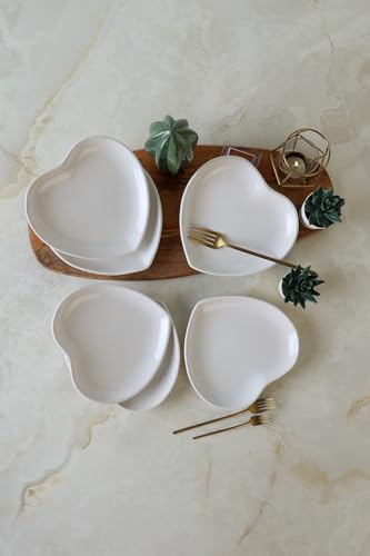 Keramika Dinnerware Set - Mat Navy Blue/Gold - 24 Pieces - 6 Persons - Stoneware