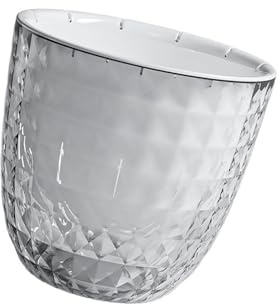Chenxi Studio Transparenter Übertopf für Hydrokultur-Blumentöpfe für Pothos-Pflanzenpflege, transparente Erde, Blumentöpfe