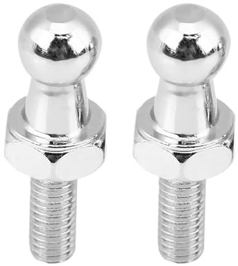 runhuabaihuo Bullone con perno a sfera Viti in acciaio zincato con testa a molla a gas M6 M8 for cofano da 10 mm(M6)