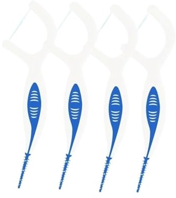 Scovolini Dentali 500 bastoncini di filo interdentale in silicone for spazzolini interdentali for la pulizia tra i denti