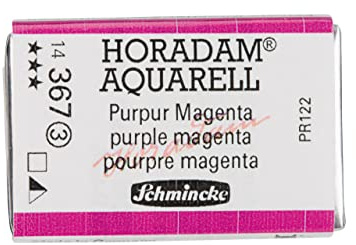 Schmincke HORADAM AQUARELL Purpur Magenta, 14 367 043, 1/1 Näpfchen