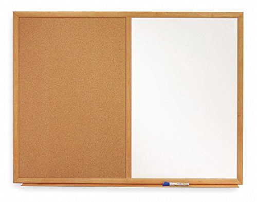 Quartet Combination Bulletin Board, 36H x 48W In S554 - 1 Each