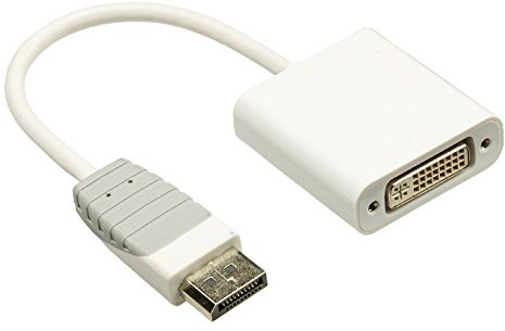 Bandridge Adattatore da DisplayPort a DVI, 0.2 m, Bianco
