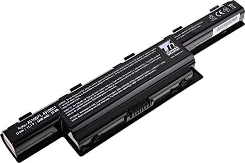 T6 Power Laptop Akku AS10D31, Li-Ion, 11,1 V, 5200 mAh (58 Wh), Schwarz