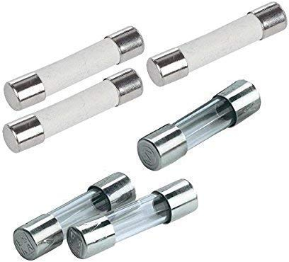 ESKA G-Sicherung 522.520 Träge Feinsicherung T 2A 5x20mm (10 Stück) Polyester