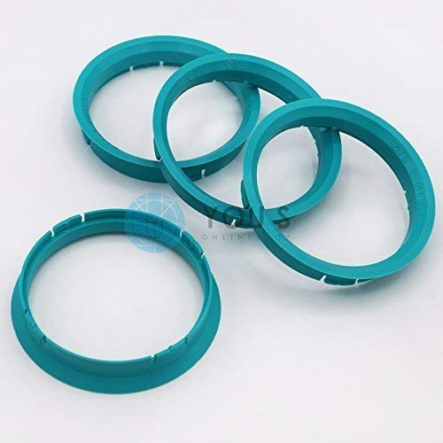 4 x ZENTRIERRINGE DISTANZRING für ALUFELGEN Z17 70,0-65,1 mm Alutec Anzio Rial