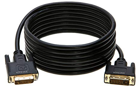 DVI-D Cable Dual Link DVI to DVI Male Wire 24+1 Pin 3ft 6ft 10ft 15ft 25ft (15FT)