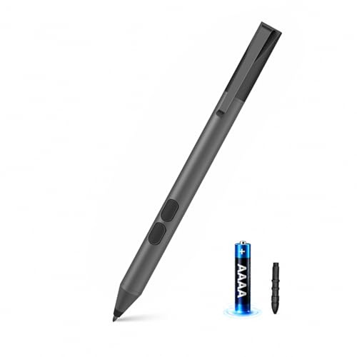 Stylus Pen for HP Envy x360, Pavilion x360, Spectre x360 & OmniBook, Active MPP 1.51 Digital Pen with Palm Rejection & 1024 Pressure for Students Taking Notes & Artists Drawing, AAAA Battery Included