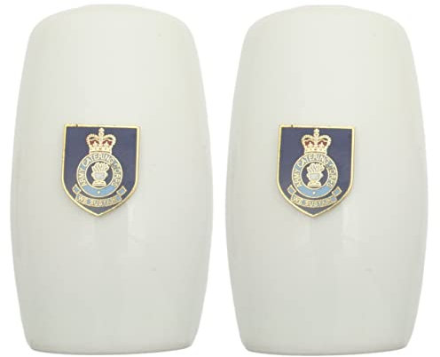 Army Catering Corps China Salt and Pepper Shakers Cruet Set Modern White CSP ME45