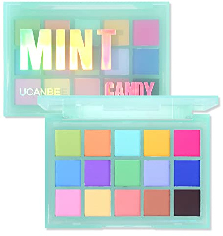 UCANBE Lidschatten Palette 15 Farben(Mint Candy)