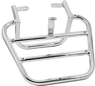 Gepäckträger Topcase Halter Chrom passend für Kymco New Sento 50 – Hochwertiger Heckträger, max. 10 kg Belastung